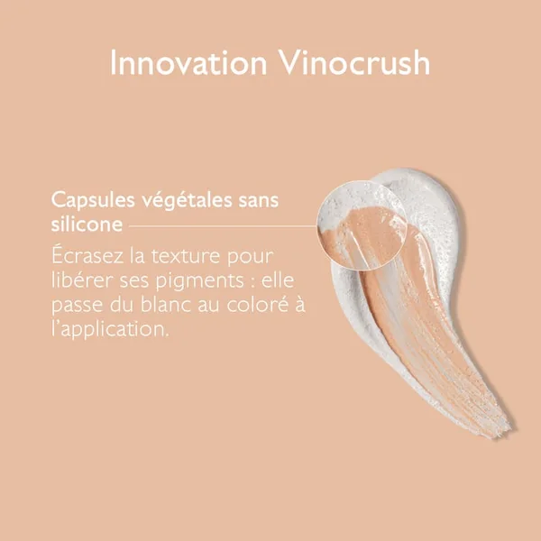 VINOCRUSH - Crème Teintée - Teinte 2 - Visage - Tous Types de Peaux, 30ml
