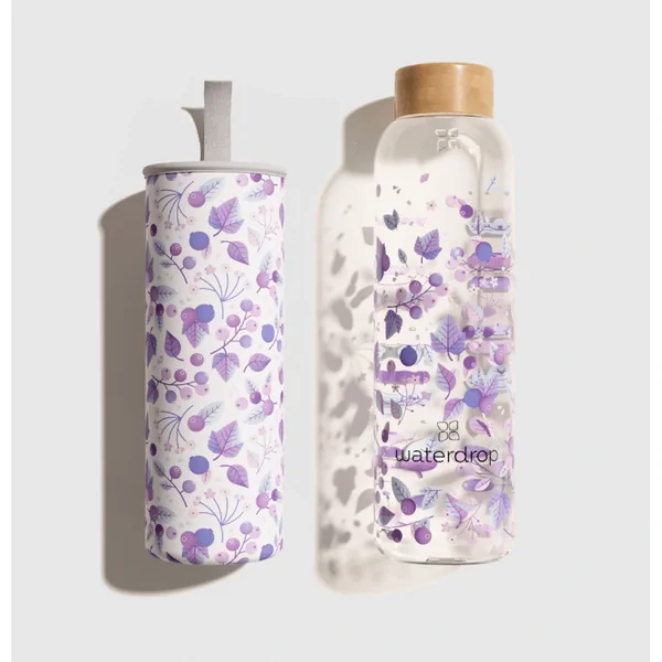 Waterdrop Bouteille en verre Boost