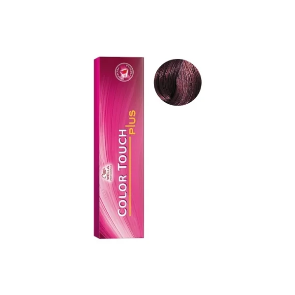 Wella Coloration Semi-Permanente Color Touch 55/05 Châtain Clair Intense Naturel Acajou