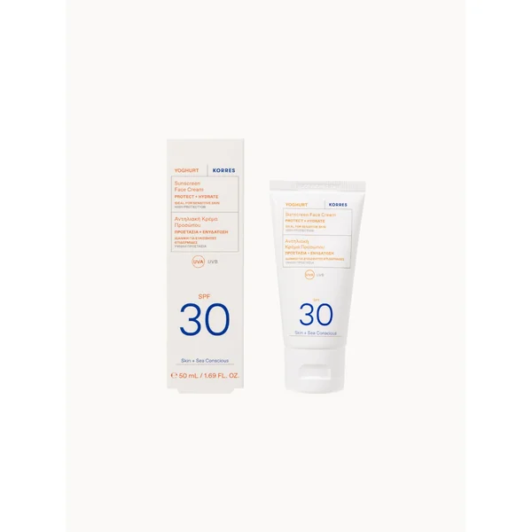 YOGHURT sun cream for the face SPF30